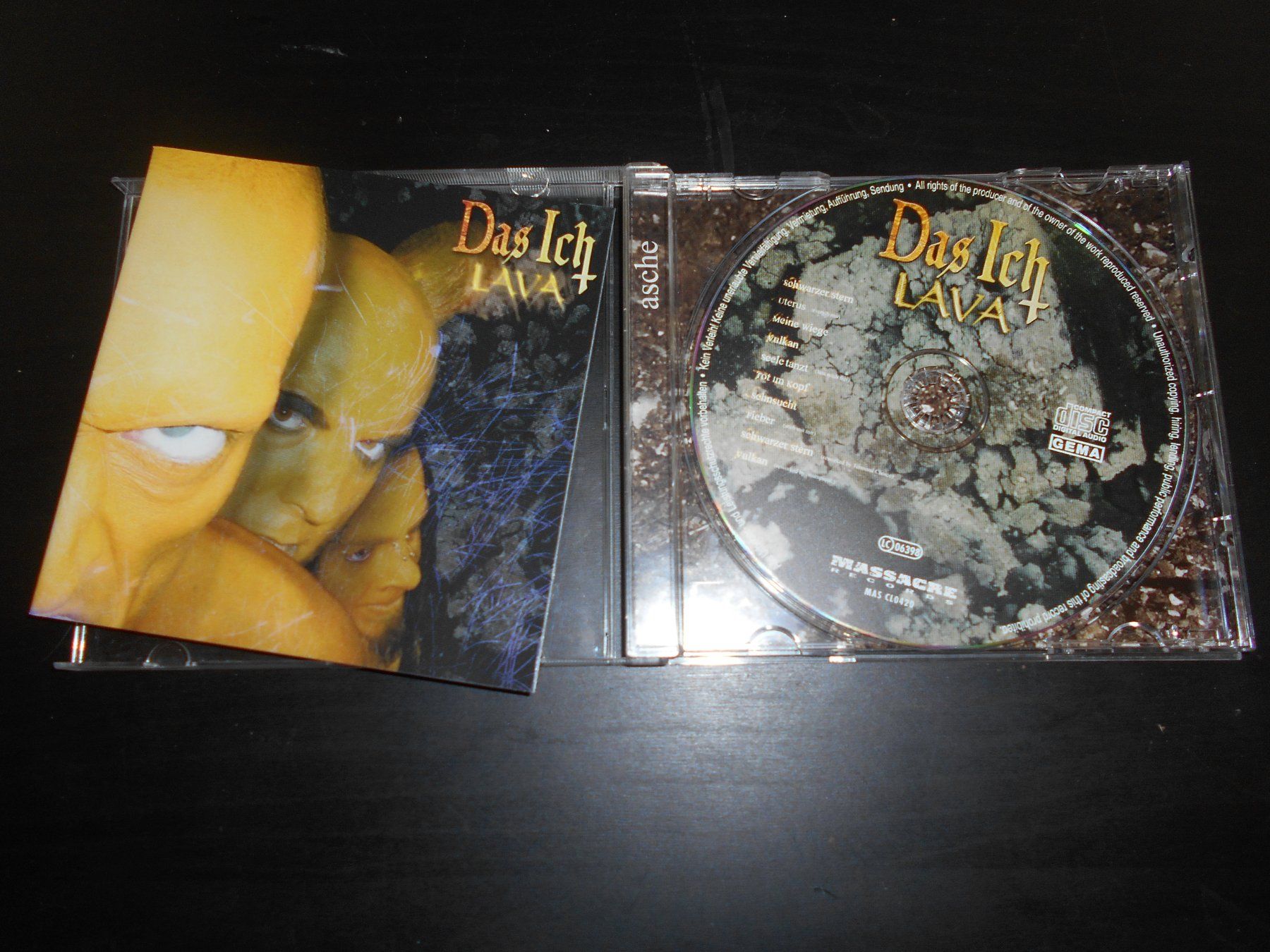 CD: Das Ich – Lava / 2004 – Usato da Aarberg venduto da witchhunter01