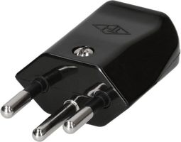 Stecker Typ 12 Kabeleinführung Ø8,5mm, schwarz