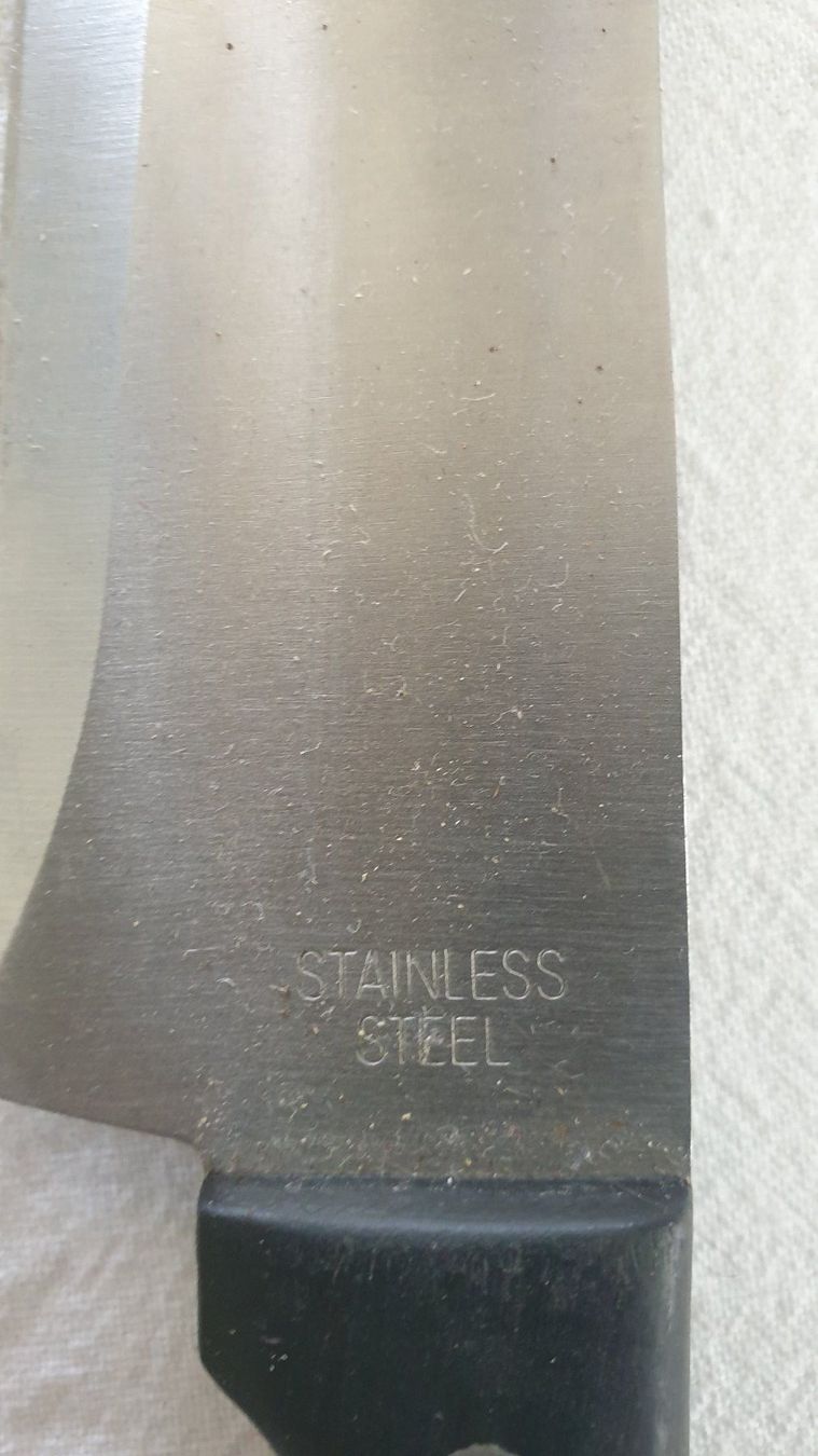 Messer: 3er-Set Küchenmesser, INOX, rostfreier Stahl – Gebraucht aus Biel/Bienne von Bormida70 2