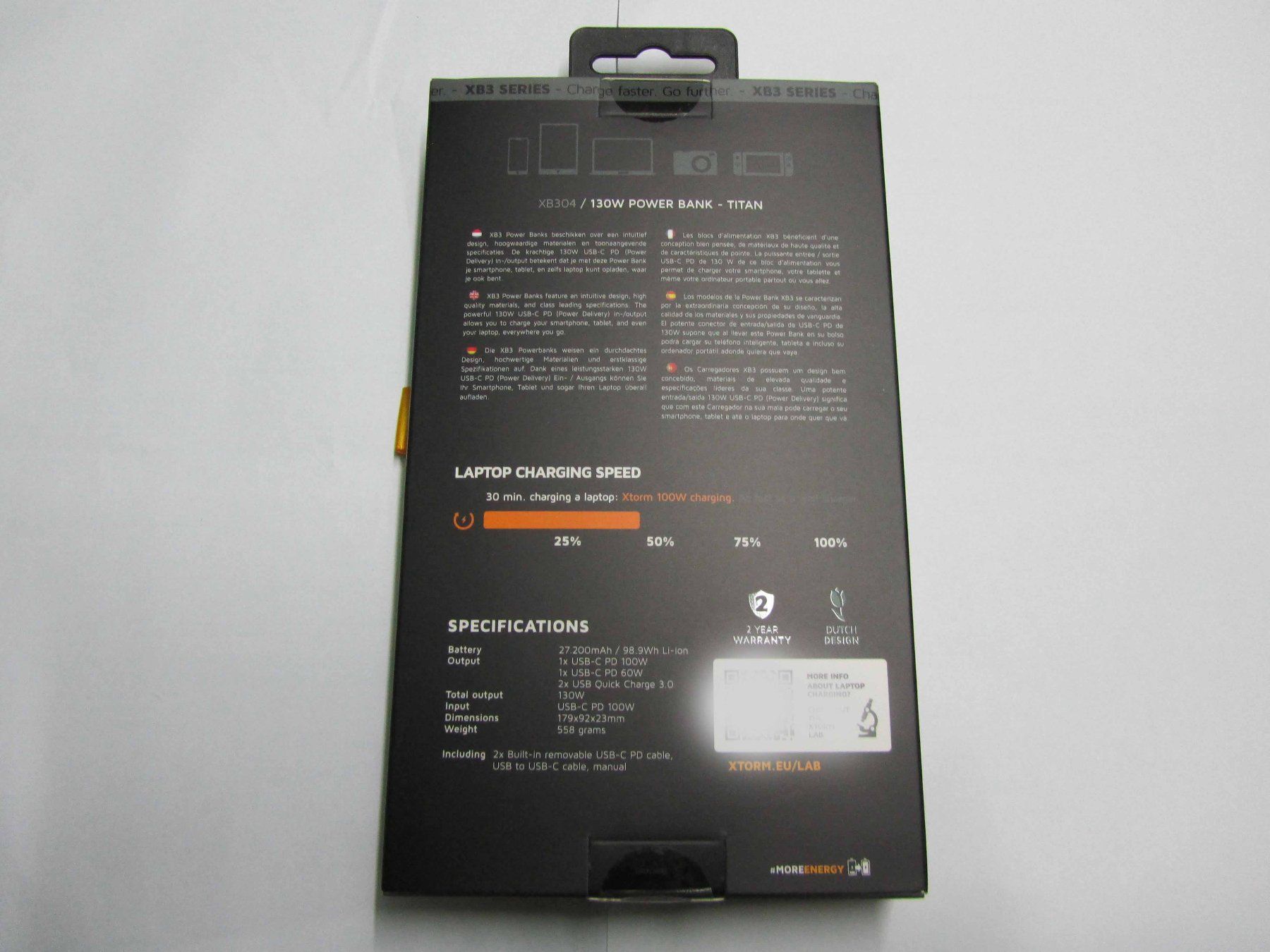 Xtorm Caricabatterie: Powerbank Xtorm XB304 Titan 130W – Nuovo e nell'imballaggio originale da moosseedorf venduto da star1210 1