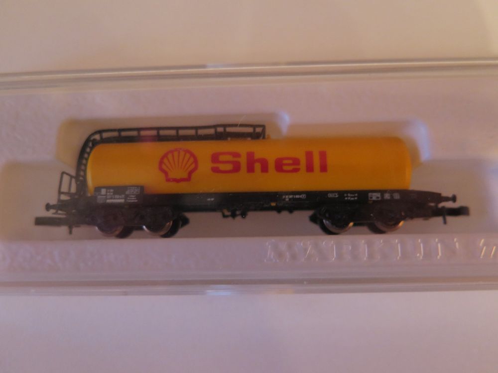 Märklin miniclub Kesselwagen Shell lang DB Spur Z / 8625 (Gebraucht) in ...
