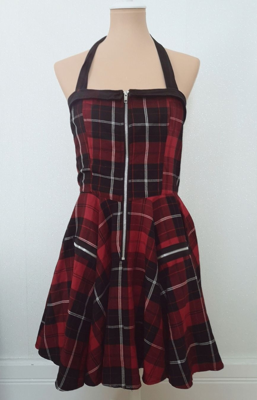 Vestiti: schönes Hell Bunny Neckholder-Kleid Gr. L – Usato da Niederbipp venduto da kevintifu20
