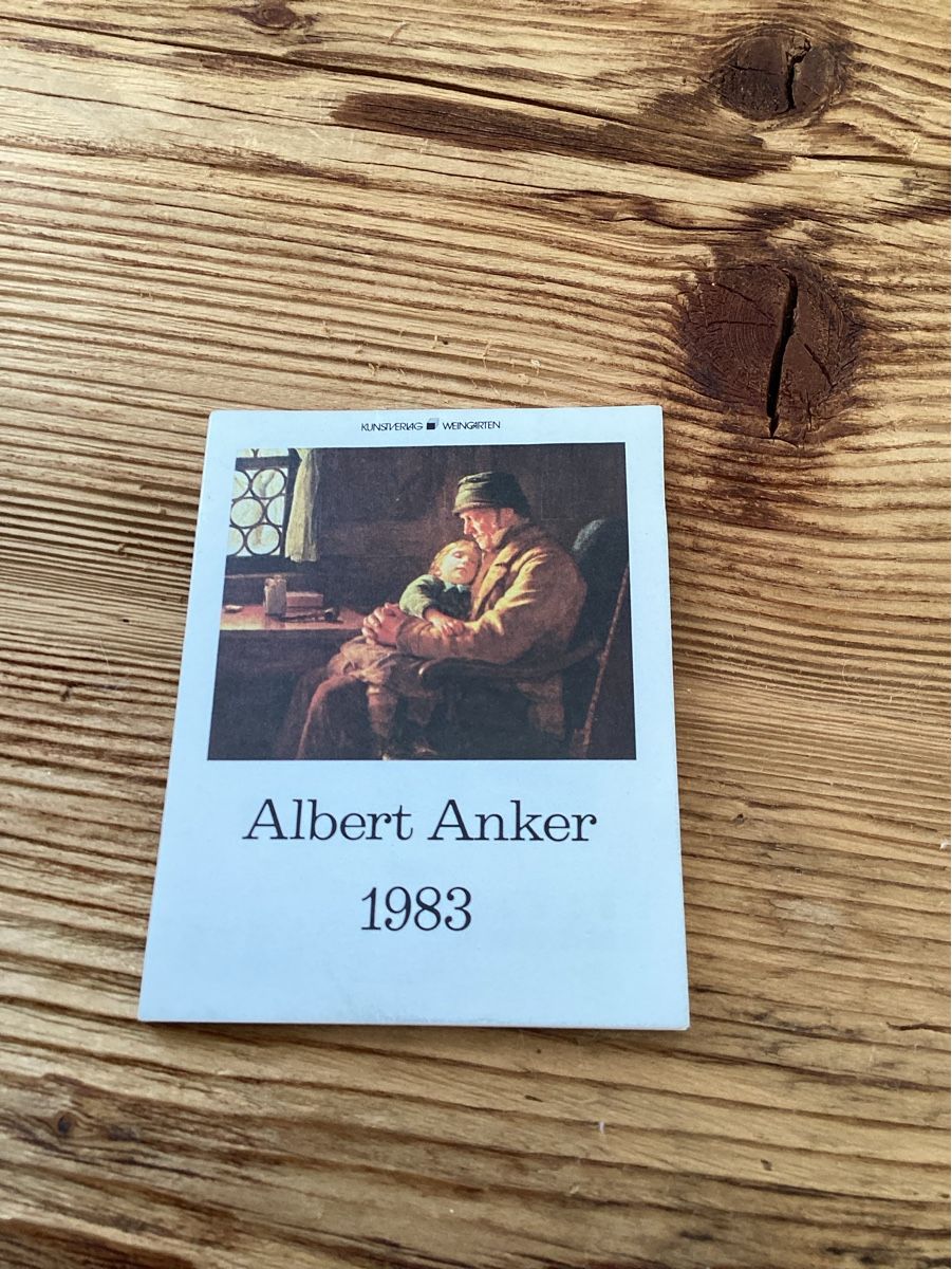 Kalender: Kleiner Albert Anker Kalender 1983 – Gebraucht aus Wassen UR von SABDOM