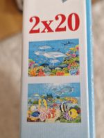 2 x 20 Teile Puzzle Ravensburger, Alter 4+, Meer, Delfin