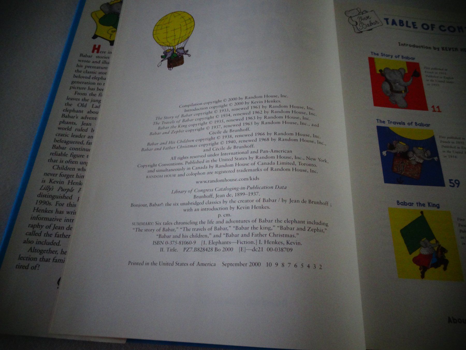 Libri: Babar Bonjour Brunhoff – Usato da Neerach venduto da jenny062 3