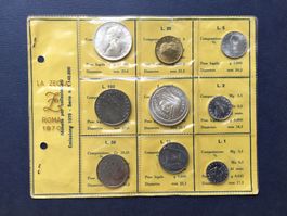 Serie IPZS 1970 m.2 Silbermünze,unzirkuliert stgl