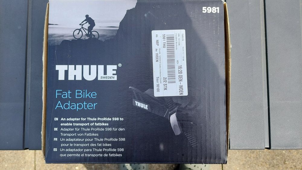 Thule proride fatbike adapter 5981 hot sale