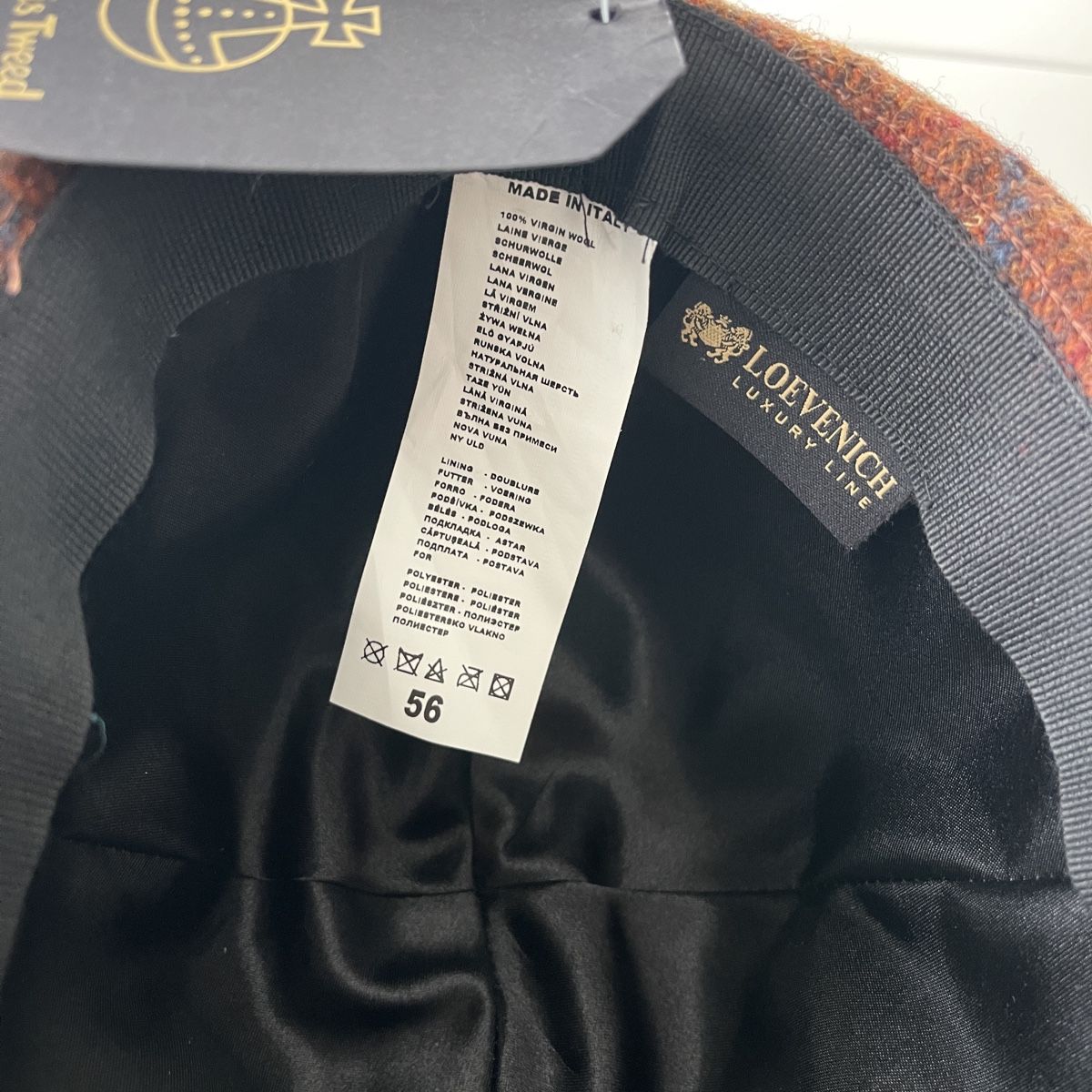 Copricapi, berretti & cappellini: HARRIS TWEED LOEVENICH New Hat – Nuovo e nell'imballaggio originale da Emmen venduto da Avviivva_Com2023 4