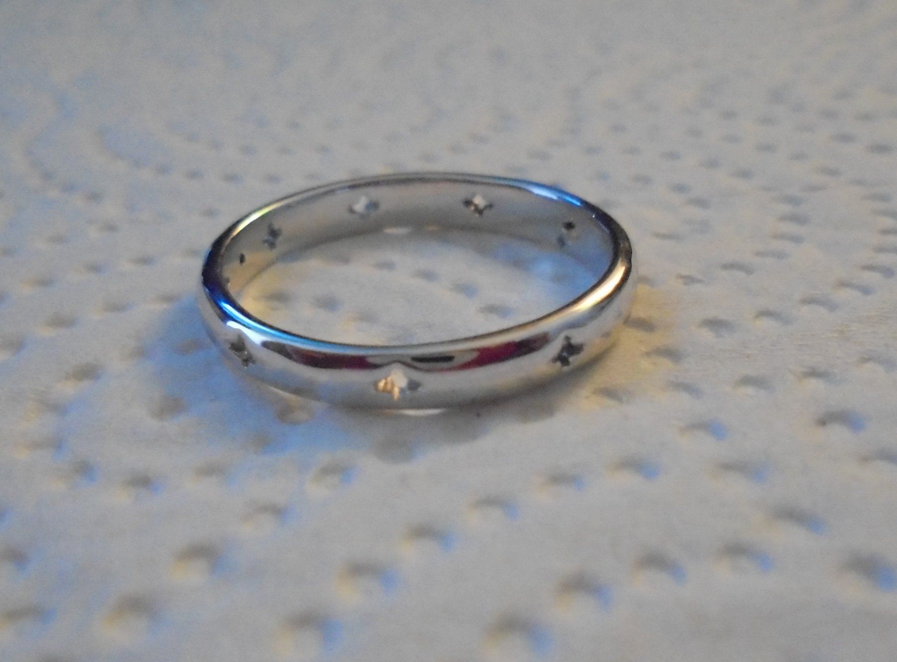 Anelli: Echtschmuck: Weisser Topas-Silberring 18/56 – Nuovo (secondo la descrizione) da Zuchwil venduto da maumauchi 4