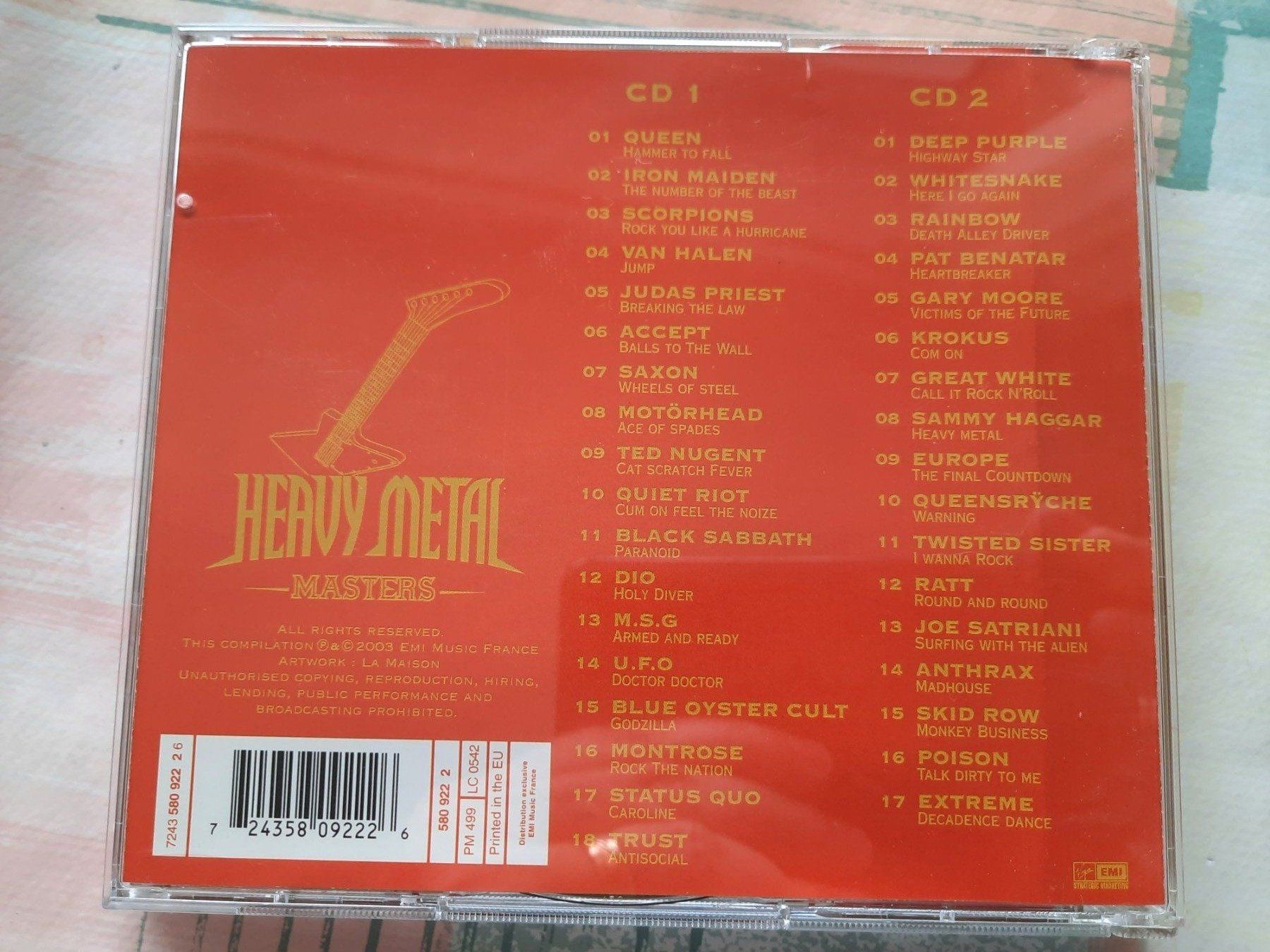 CD: CD Heavy Metal Masters Compilation 2 Cds – Usato da Pully venduto da bro_n52j 5