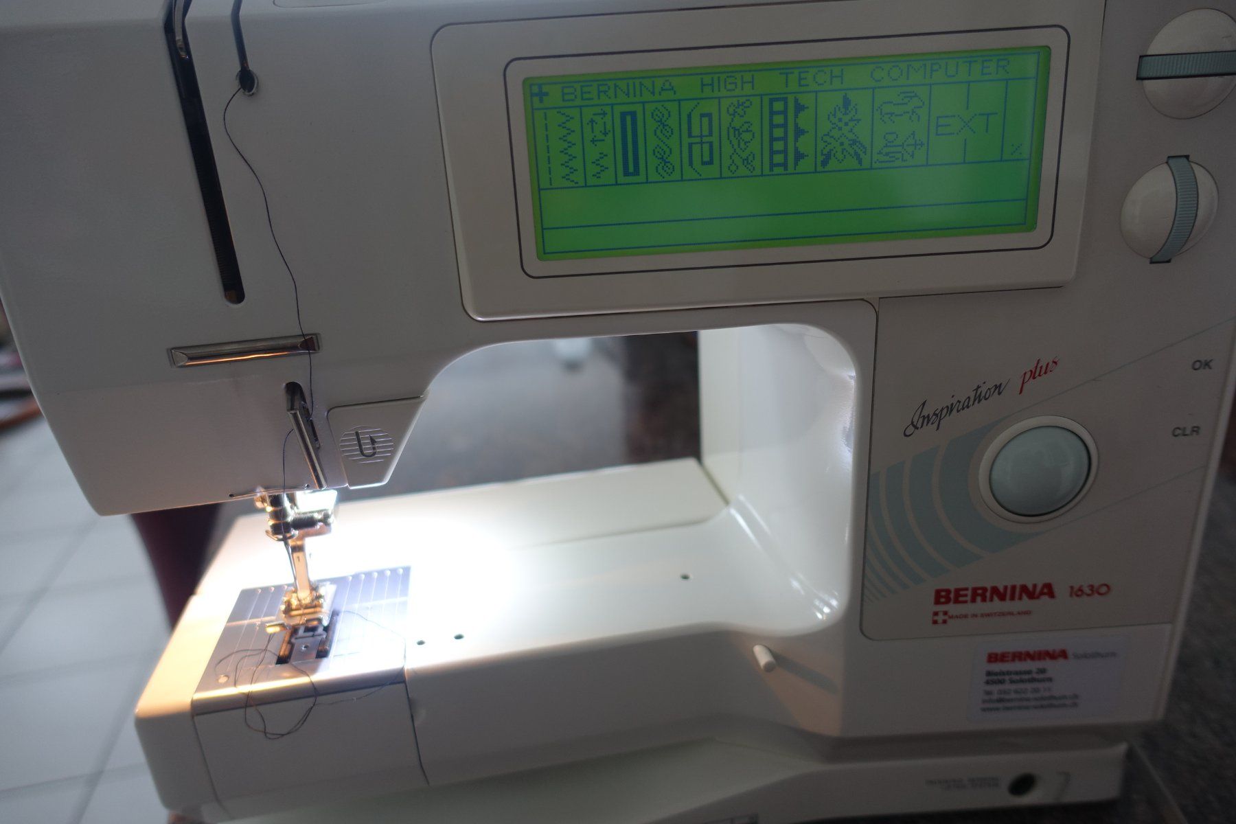 Bernina Macchine da cucire: Bernina 1630 Nähmaschine – Difettoso da Marly venduto da Schrumpf