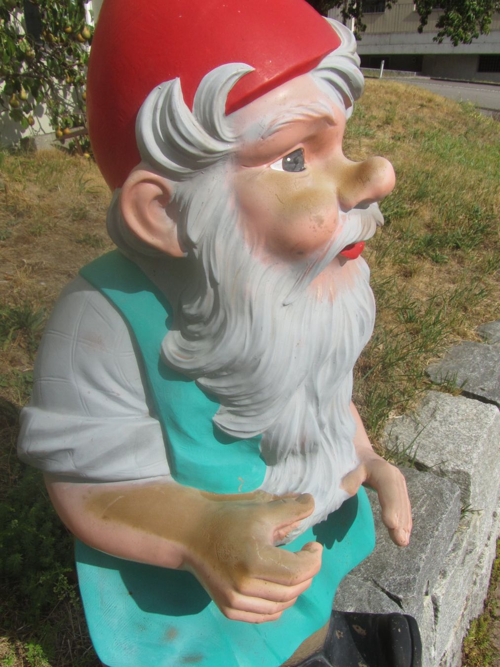 Figuren: Gartenzwerg,  Kunststoff,   Grösse 97 cm – Gebraucht aus Seengen von mikelele 2