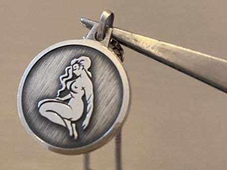 Ciondoli: Halskette mit Schmuckanhänger 800 Silber – Usato da Birr venduto da Vintage-Liebhaber