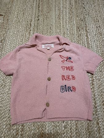 Coole Strickjacke von The Animals Observatory, Gr. 92!
