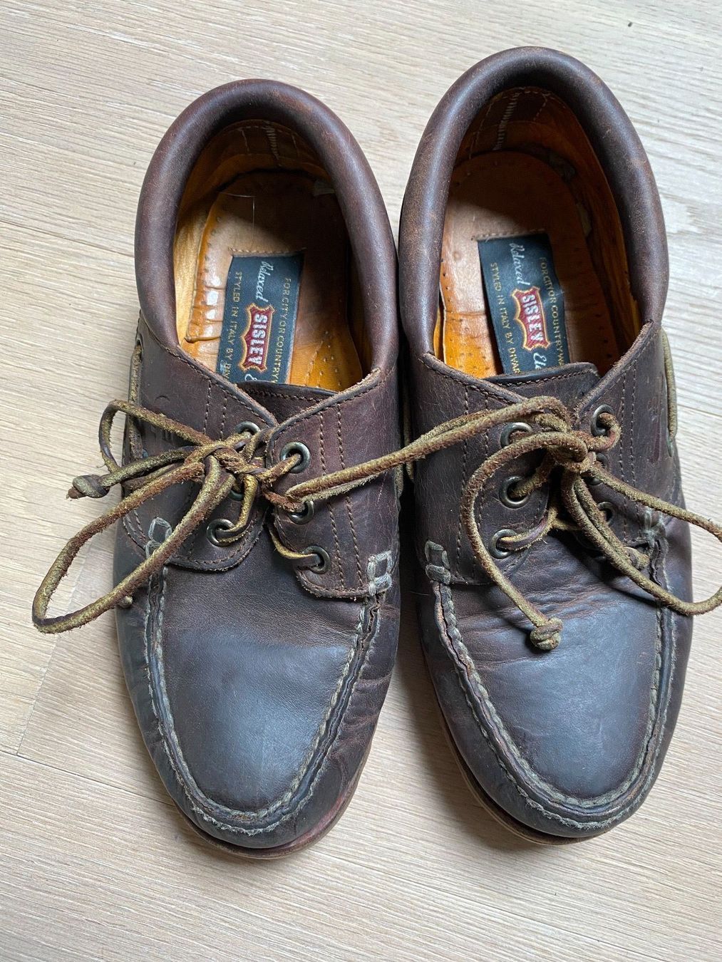 Sisley Scarpe da donna: Sisley Lederhalbschuhe Grösse 36 – Usato da Winkel venduto da Flyhy2020