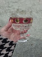 Italienische Dessertgläser 8stk. 1960er