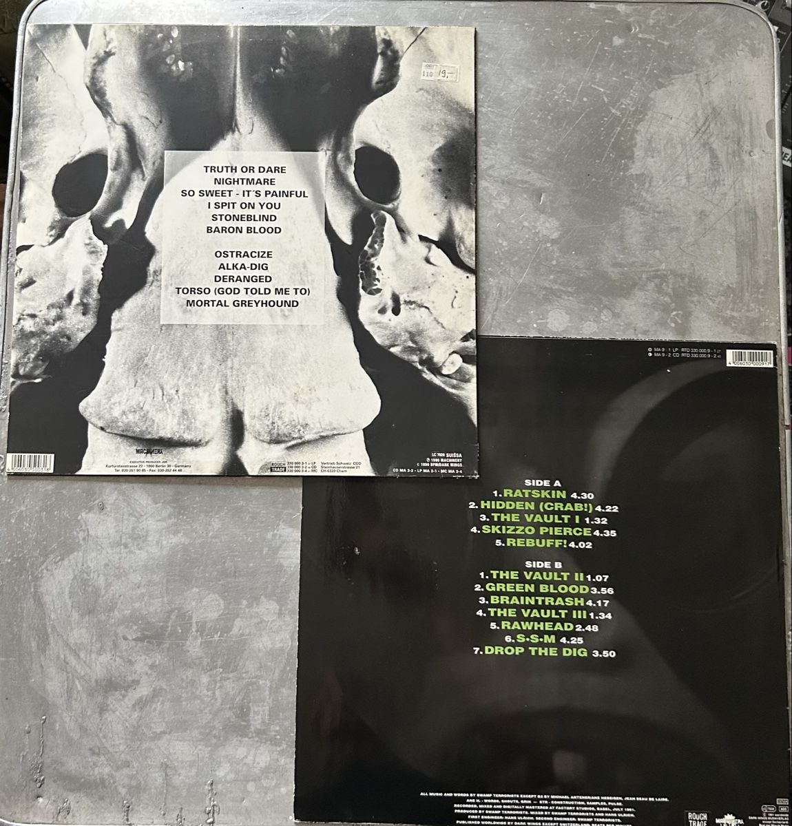 Dischi in vinile: Grim-Stroke-Disease/Grow-Speed-Injection - Swamp Terrorists – Usato da Winterthur venduto da lenolson 1