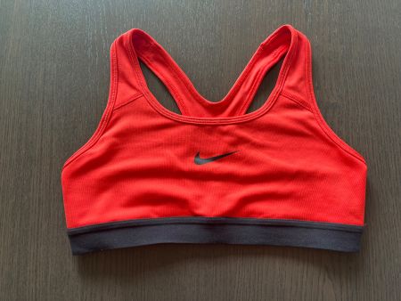 Soutien-gorge de sport Nike Dri-FIT rouge taille S été