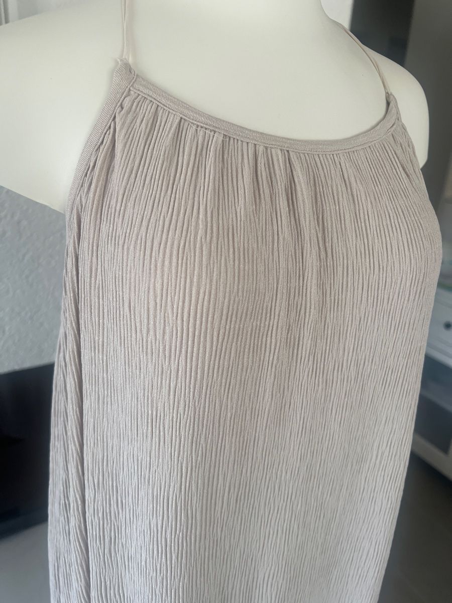 Kleider: Sommerliches Maxikleid, Gr. S beige, leicht & luftig – Neu (gemäss Beschreibung) aus Seon von Sunny-Schmuck78 1