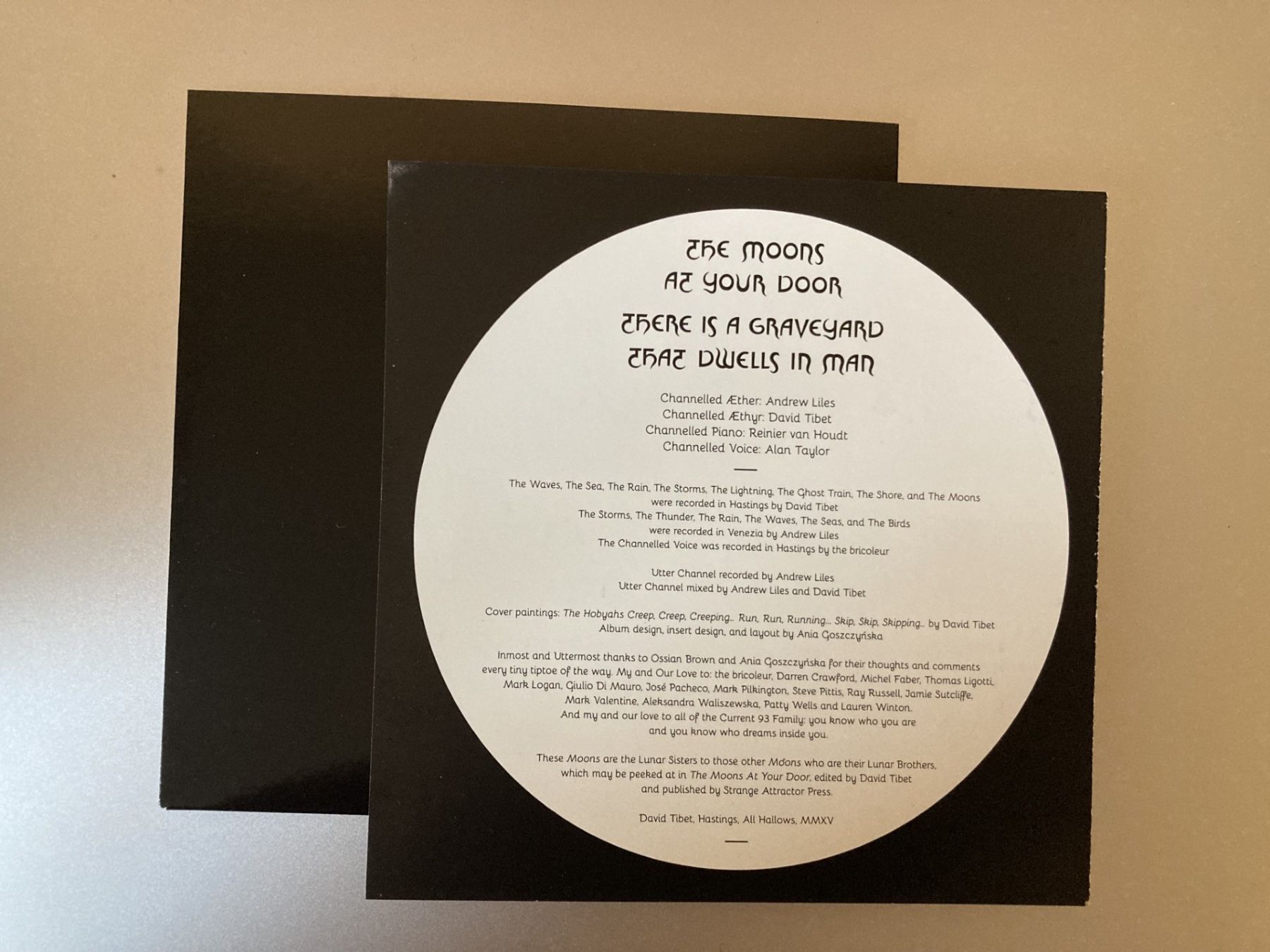 CD: CD Current 93 - The Moons at your door – Usato da Neuchâtel venduto da Rougesky 2