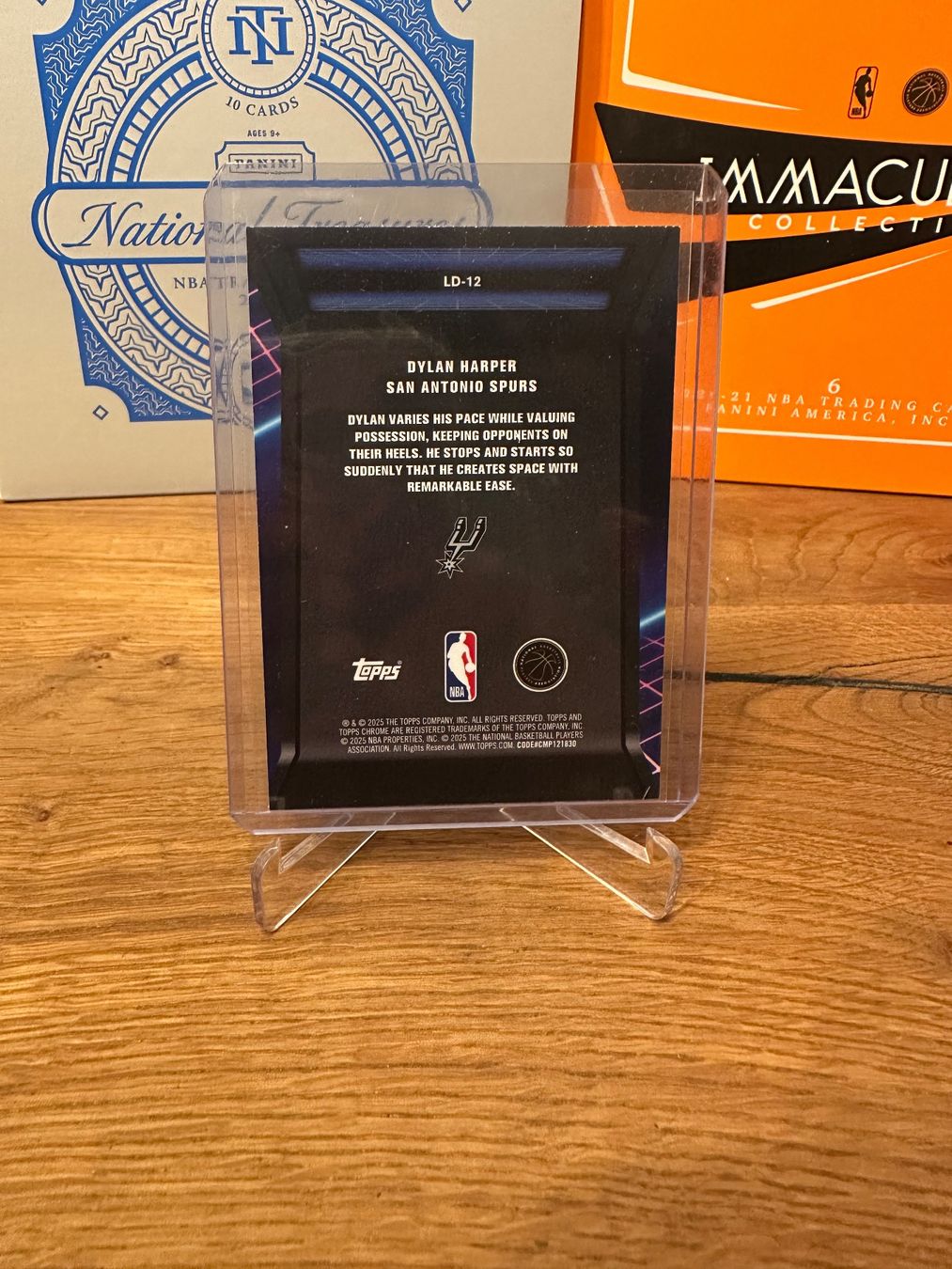 Nba Cartes à collectionner: Carte Dylan Harper Topps Chrome Loading – D'occasion à Vullierens par Gaara04 1