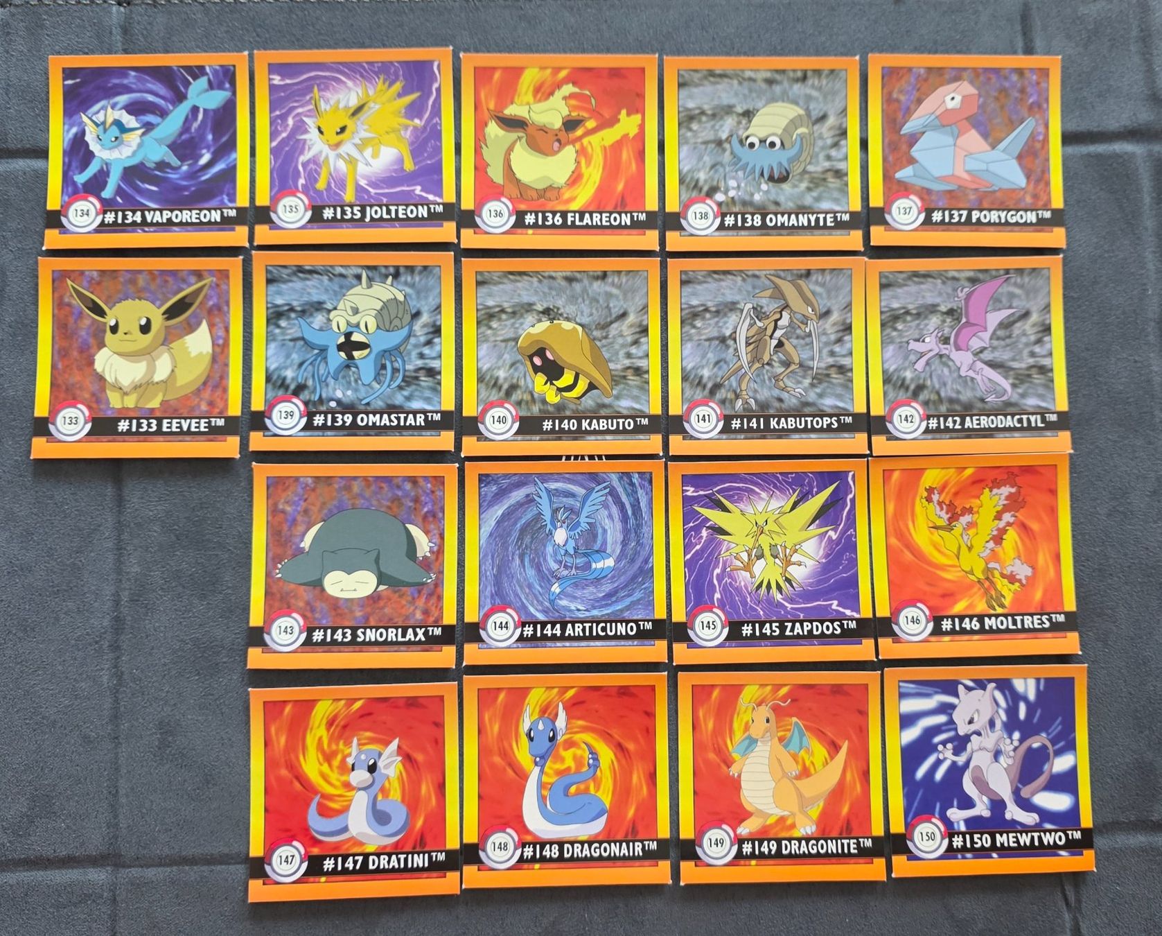 Pokémon Sammelbilder & Trading cards: Pokémon Artbox Sticker Sammlung - Mint - einige fehlen – Neu (gemäss Beschreibung) aus Roggwil BE von S_Cards 4