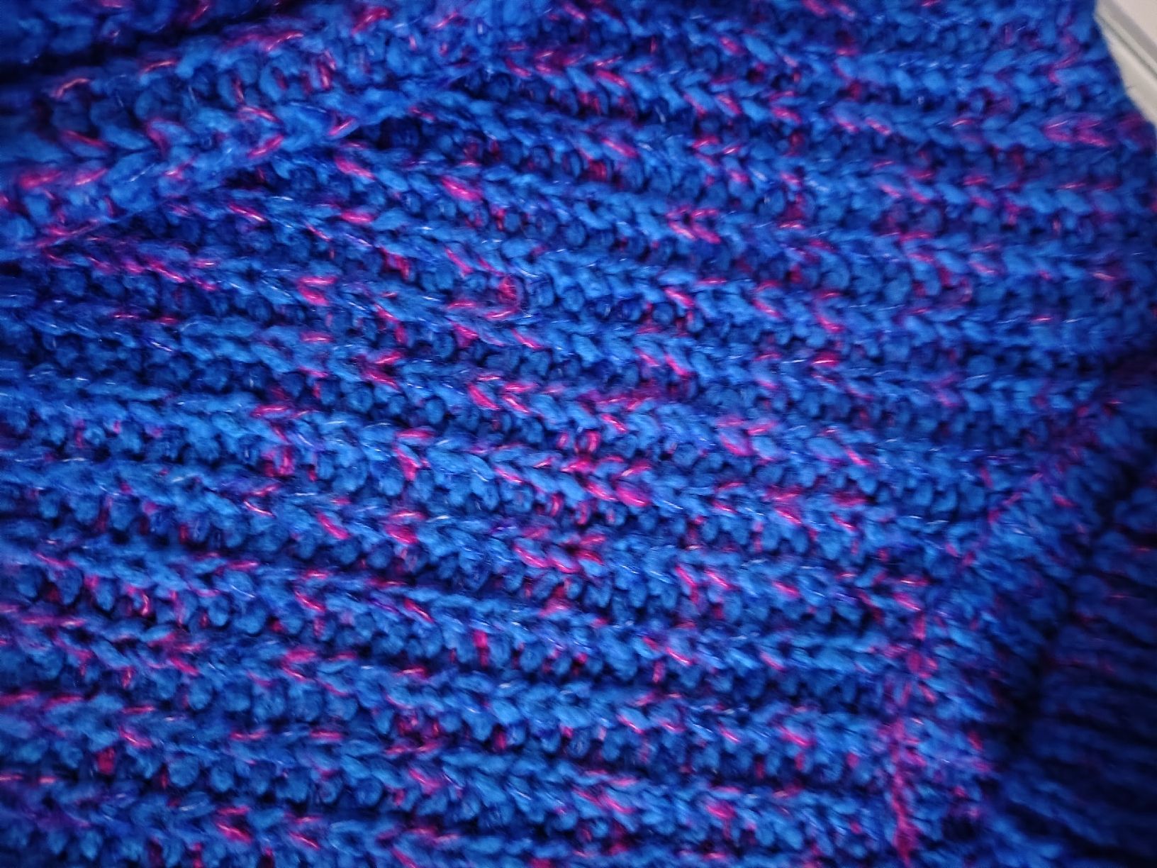 Maglioni & Felpe: Reserved Rollkragenpullover Blau Pink Grobstrick Grösse S – Usato da Stäfa venduto da krp54 2