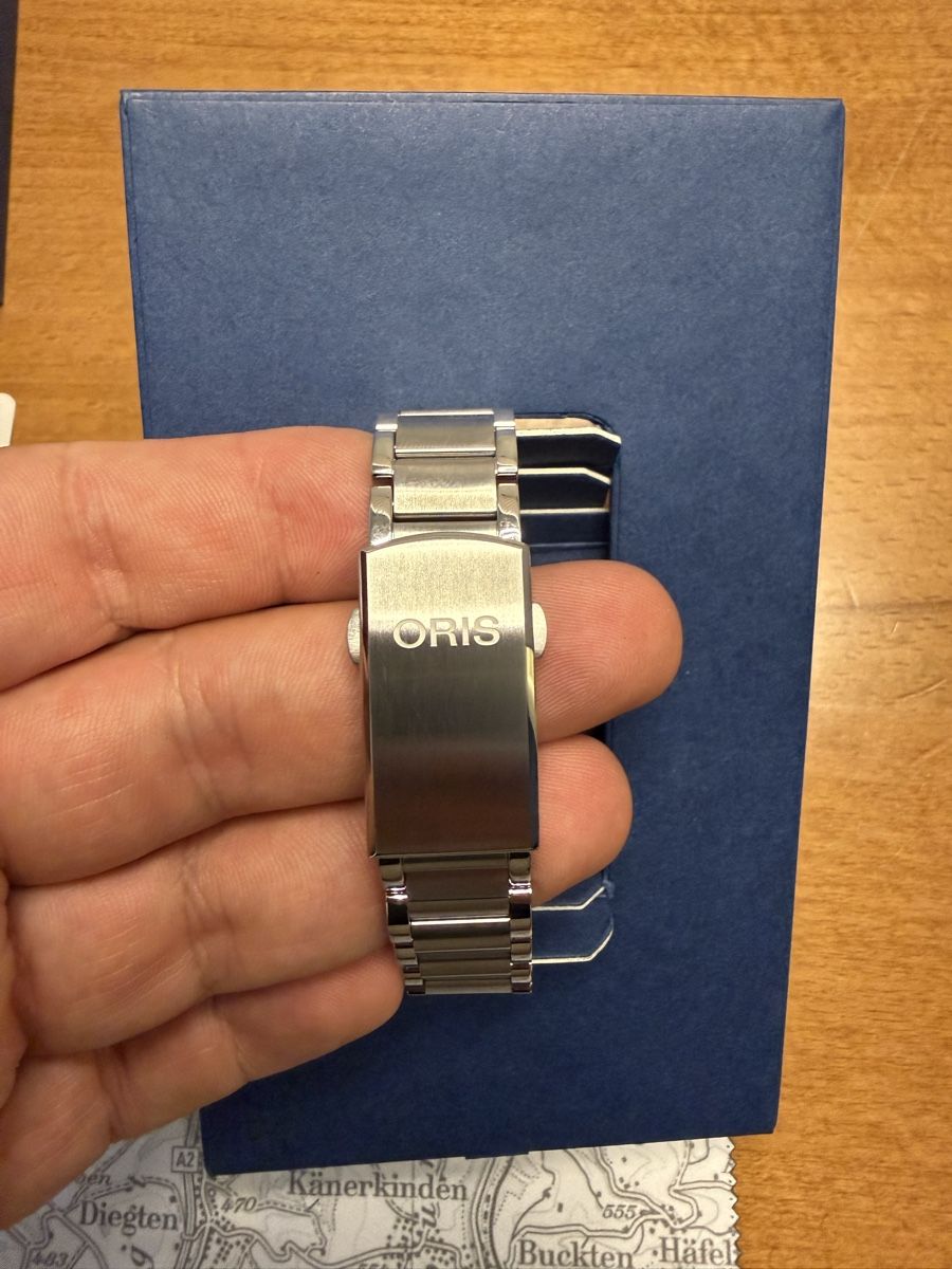 Oris Orologi: Oris Aquis Cal.400-2 41.5mm Blau – Usato da Frenkendorf venduto da VT06 3