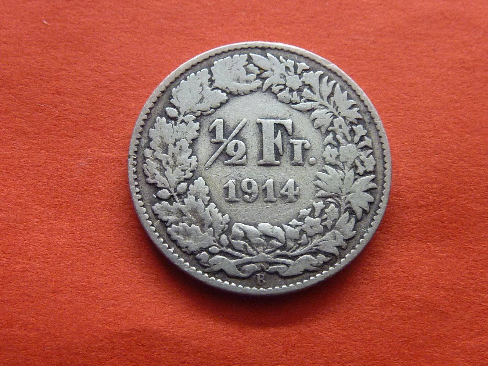 Toutes les monnaies: 1/2 Fr.  1914 – D'occasion à Seon par aee_7gpz