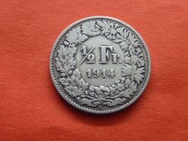 1/2 Fr.  1914