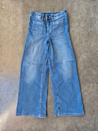 Wide Leg Jeans von H&M Gr. 122