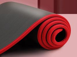 Rutschfeste Pilates-Yogamatte Fitnessmatte sehr dick, bequem