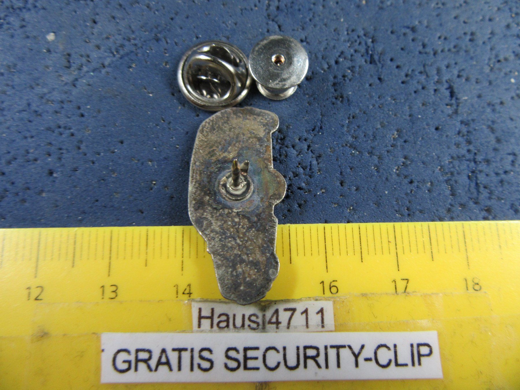 Fiat Placchette & Badge: FIAR TIPO AUTO PIN ENAMEL SCHWARZ MIT SECURITY-CLIP – Usato da Ettingen venduto da Hausi4711 2