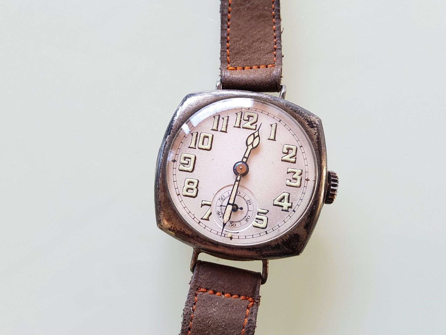Orologi: Montre bracelet mécanique en argent 900 – Difettoso da Malleray venduto da Broc-Mo 3
