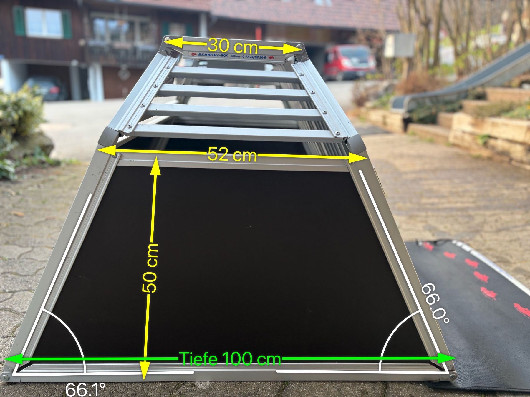 Gabbie, trasporto & Sicurezza: Schmidt Box Hundebox Alu Kennel – Usato da Hausen am Albis venduto da Tulpe35i 2