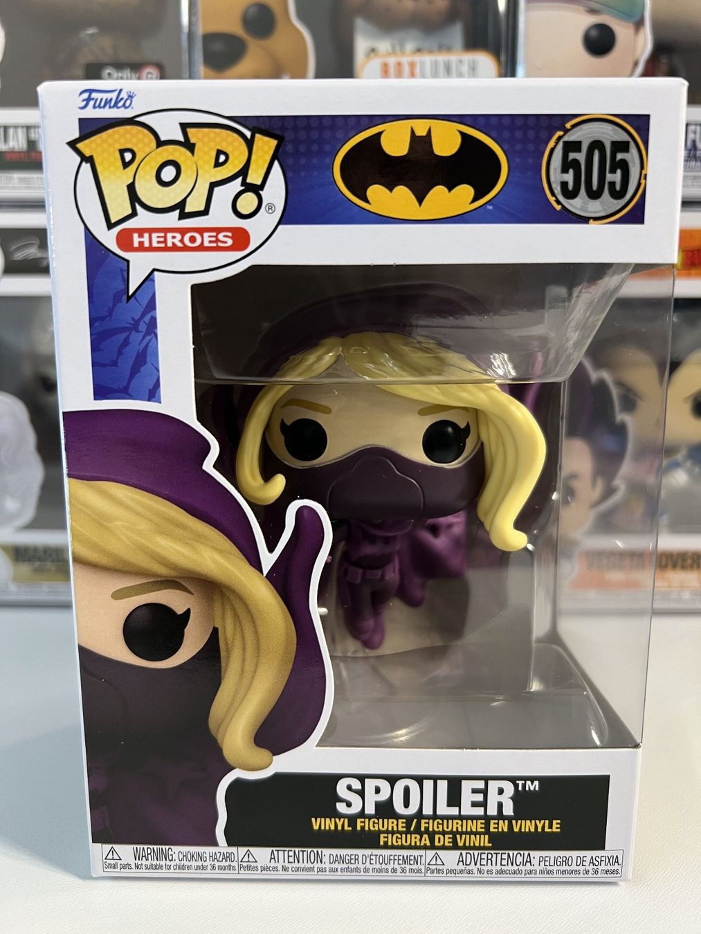 Funko Statuette: Funko POP! Heroes Batman War Zone - Spoiler – Nuovo e nell'imballaggio originale da Le Mouret venduto da perfectbijou