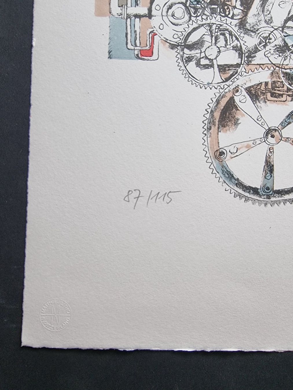 Grafiken & Lithographien: HORST LEMKE LITHORAPHIE SIGNIERT NUMMERIERT – Gebraucht aus Gersau von grafik-kunst 4