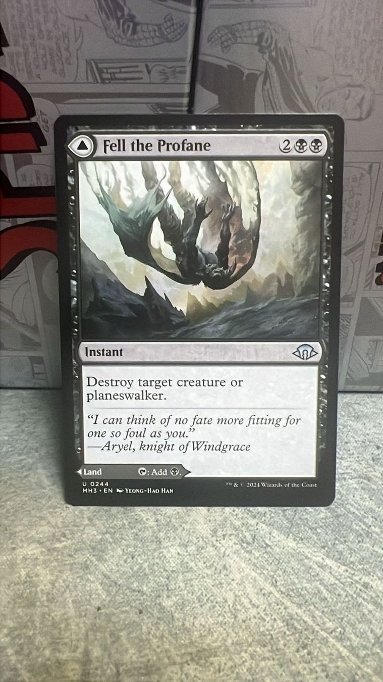 Magic The Gathering Carte collezionabili: Fell the Profane – Nuovo (secondo la descrizione) da Wilen b. Wollerau venduto da GarruksShop