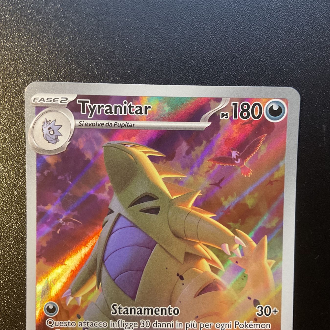 Pokémon Sammelbilder & Trading cards: Pokémon Tyranitar AR 222/193 Paldea Evolved IT Ab 1 -. – Gebraucht aus Niederuzwil von NadineS75 2