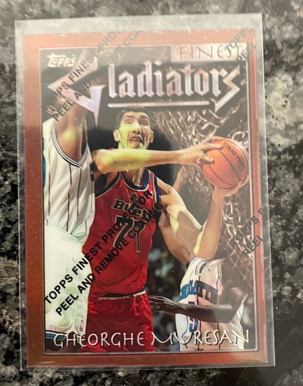Topps Carte collezionabili: NBA Georgeh Muresan Topps Finest Refractor Card – Nuovo (secondo la descrizione) da Muttenz venduto da joba23