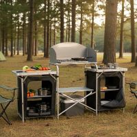outdoor Campingschrank Faltschrank Campingküche camping
