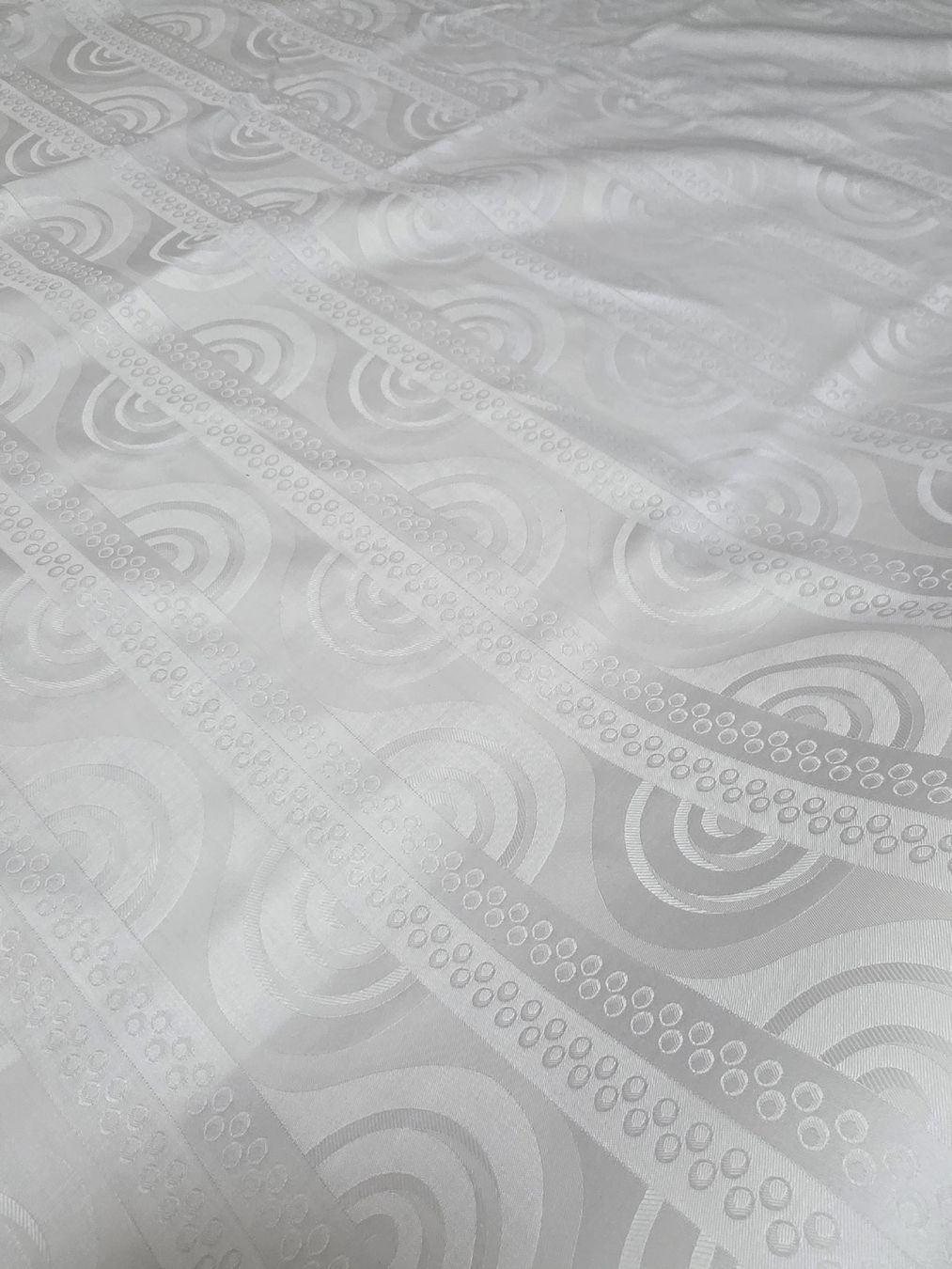 Tessuti: Jacquardgewebe weiss (Preis pro Meter) – Nuovo (secondo la descrizione) da Russikon venduto da Nixli84