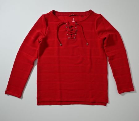 Pullover s'Oliver, mit Schnürung, Grösse 34