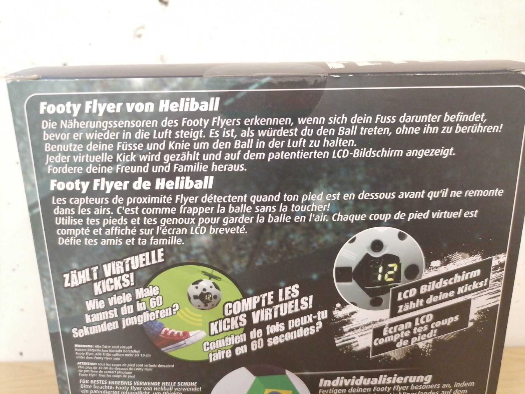 Pezzi di ricambio: Footy Flyer "Zählt virtuelle Kicks" – Nuovo e nell'imballaggio originale da Bäch SZ venduto da Swissy46 3