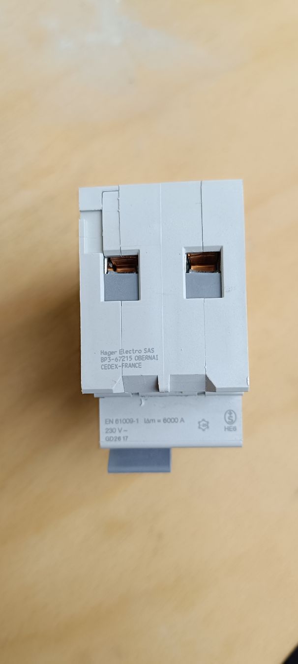 Hager Alimentazione elettrica: 13A/30 mA FILS gebraucht – Usato da Bonstetten venduto da Promix1 5