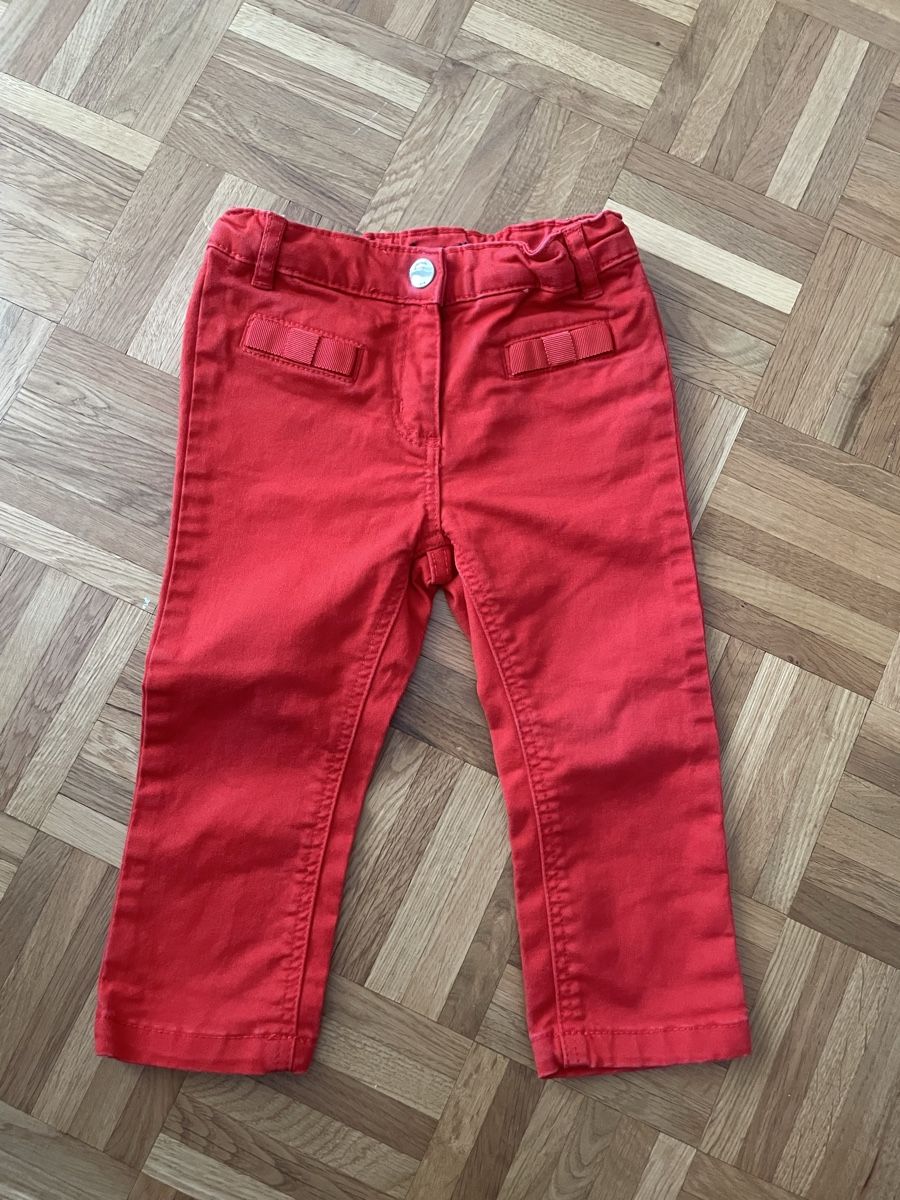 Jacadi Pantaloni: Pantalon Jacadi rouge taille 18 mois – Nuovo (secondo la descrizione) da Versoix venduto da Pti-pois