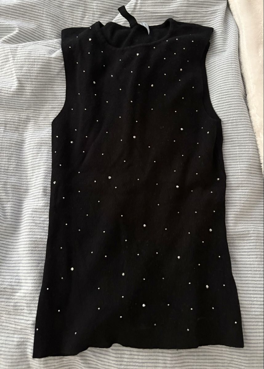H&M Tops: Top schwarz Strass – Neu (gemäss Beschreibung) aus Luzern von ale_v5qn