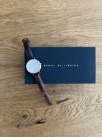 Daniel Wellington Damenuhr Lederarmband Gold
