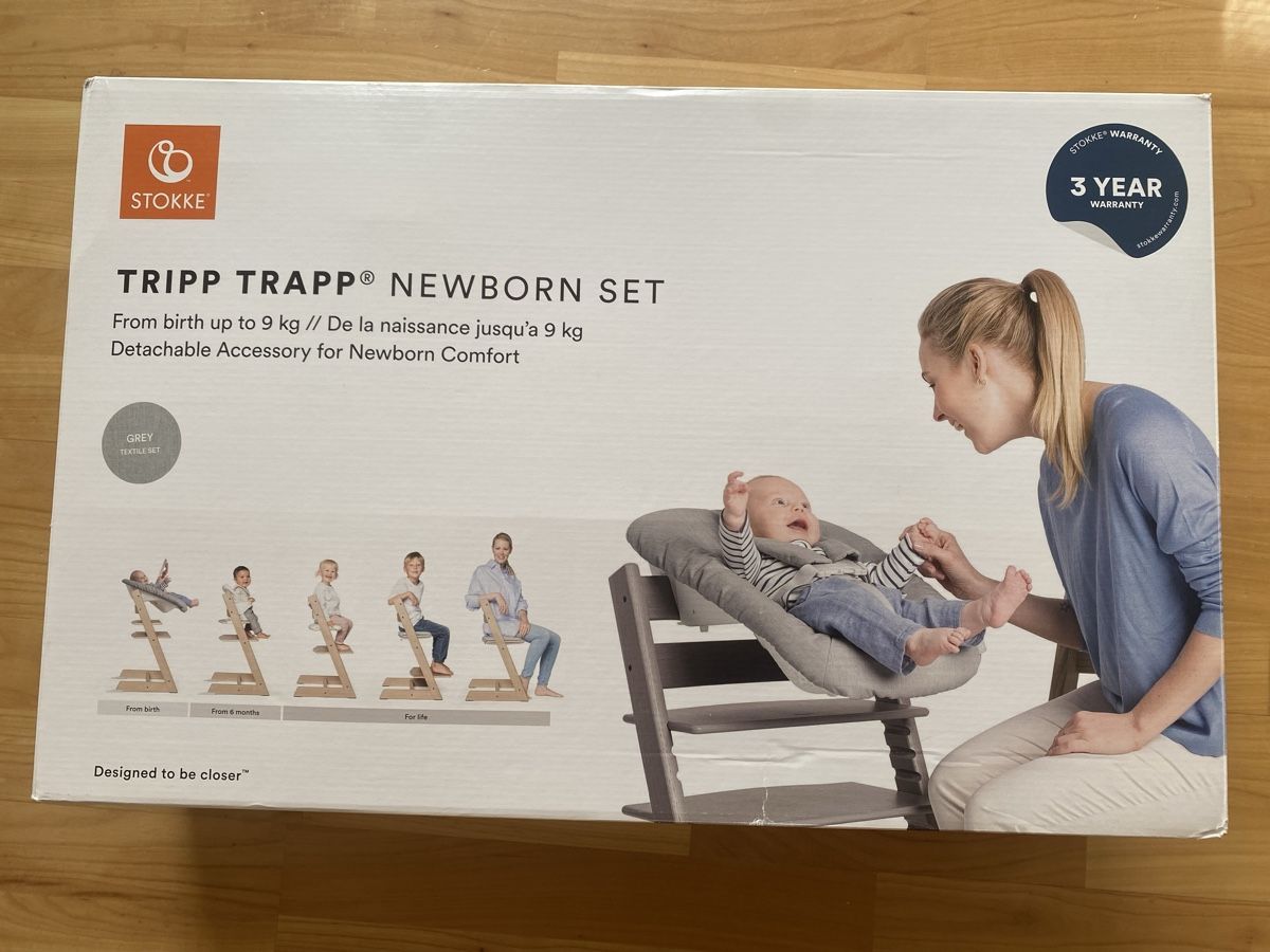 Stokke Seggioloni: Stokke Newborn Set Tripp Trapp – Usato da Trin venduto da i_fabienne