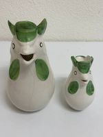 Vintage Keramik Huhn Krug-Set